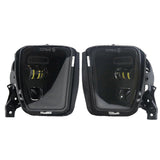 Black for Ram 1500 2013-2018 LED Fog Lights White DRL Bumper Driving Lamps Waterproof Car Accessori