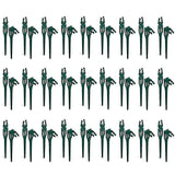 100pcs Light Stakes 95 Inch Tall Stakes For C7 C9 Christmas Lights Outdoor Plastic Light Stakes F