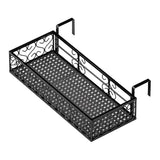 Hanging Flower Planter Pot Balcony Railing Holder Railing Hanging Flower Stand Metal Balcony Flower