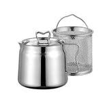 For Oil Pot Stainless Steel Large Capacity Oil Fryer And Filter 15l