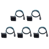 5X Mini SAS SFF-8643 to 4X29Pin SFF-8482 Hard Disk Server Cable 3.33TF/1M
