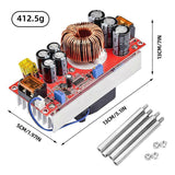 2X 1800W DC-DC Boost Converter 40A Adjustable Voltage 10-60V to 12-90V for High Power Applications