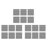 6 Pcs Self-Adhesive Acoustic Foam Panels,12 X 12 X 2 Inches Sound Absorbing Foam,Recording Studio So