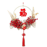 Chinese Knot New Year Decor Traditional Red Lucky Oriental Pendant