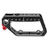 Camera Top Handle Grip with Cold Shoe Mount 1/4 3/8 Cheese Holes for 15mm Rail Rod Clamp DSLR Camera Accessories