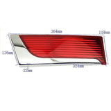 1Pair Car Rear Brake Light TailLight Reflector for NV200 2008 2009 2010 2011 2012 2013 2014 2015