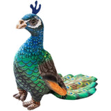Stuffed Peacock Doll Adorable Plush Peacock Cartoon Peacock Doll Simulated Peacock Doll