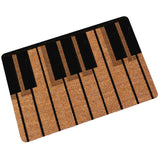 Piano Keys Music Notes Front Door Mat Large-Indoor Entrance Door Mat