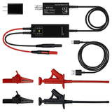 High Voltage Differential Probe 200MHz Bandwidth 50X 500X Attenuation Dual Range Selection Oscillosc