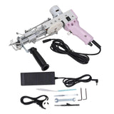 2 in 1 Rug Tufting Machine DIY Hand Crafted Adjustable Speed Electric Carpet Gun Machine for Beginner 100?240V Purple AU Plug