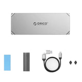 Enclosure with Cooling Fan USB4 40Gbps PCIe4.0 NVME Enclosure js