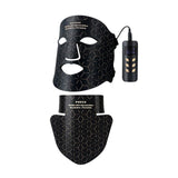 (Facial and Neck Set) LED Phototherapy Beauty Face Mask Skin Rejuvenation Anti Wrinkle Silicone Mask Fg