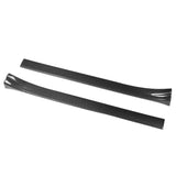 Door Sill Plate Protectors Dry Carbon Fiber Smooth Surface Door Sill Plate Cover Replacement For Sub