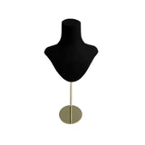 (S Black) Stylish Portrait Model Jewelry Organizer Elegant Mannequin Necklace Organization and Display Rack Jewelry Display Stand  Black S