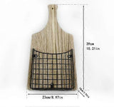 Hanging Flower Basket: Japanese Style Wall Hanging Flower Basket - Decorative Outdoor Planter For Garden Balcony Patio Or Fence