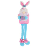 1pc Bunny Doll Unique Long-legged Rabbit Doll Desktop Ornament Window Decor