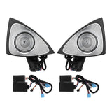 Door Tweeter,64 Color 3D Rotating Tweeter Speaker Replacement LED Tweeter Rugged and Tough