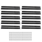 10 Pairs 22 Inch Drawer Slides Ball Bearing Sliding Guide Rails with Screws Detachable Nylon Buckle