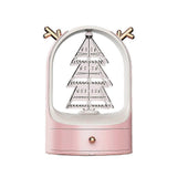 (Pink) Jewelry Tower Necklace Organizer Earrings Hanger Bracelet Display Tree Stand