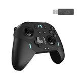 (Black) MOBAPAD HUBEN Game Controller 6-axis Wireless Mechanical Gamepad Handle for PC