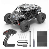(Black) Digital Control R/C Crawler 4WD All Terrain Model Car Toddler Electronic Gift