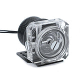 (Black) PU-GPD5 Computer Water Cooler Cooling Pump Acrylic Magnetic Suspension PWM Pump