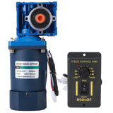 Worm Gear Motor 120W AC 220V Speed Control Governor Industrial Electrical Accessories(Reduction Ratio 80 )