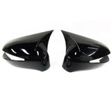 Side Wing Rear Mirror Cover Cap Rain Eyebrow Guard For HondaCivic 8th 2016-2011