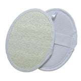 Pieces 11*15cm Oval Loofah Exfoliating Gloves White