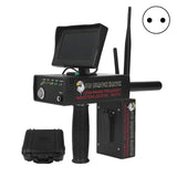 Handheld Metal Detector High Accuracy Transmitter Receiver Metal Scanner Set AC100240V EU Plug