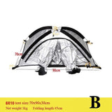 (B-8x10) Large Format Cameras Film Changing Tent Room for up to 4x5 8x10 Light Tight Fk