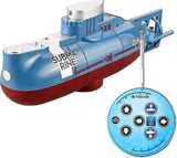 Mini Submarine With Remote Control, Boat Ship Military Model Electronic Water Toy, Easy To Use, Rech