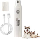 Dog Nail Grinder, 2-speed Usb Electric Pet Nail Trimmer For Dogs, Professional Quiet Cordless Nail Clipper For Grooming