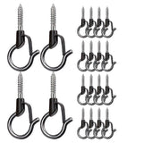 20PCS Q Hanger Hooks Heavy Duty Wall Ceiling Hooks with Safety Buckle
