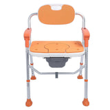 Folding Shower Chair 220.5 Lbs Weight Bearing Antislip Portable Shower Stool for Pregnant and Disabled