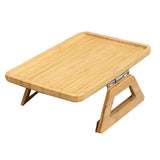 Portable Sofa Armrest Clip Tray Armrest Tray for Cupcake Wood