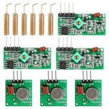433 MHz Radio Transmitter and Receiver Module + 433 MHz Antenna
