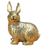 Zodiac Rabbit Statue Brass Bunny Small Rabbit Statue Brass Ornament Desktop Decor