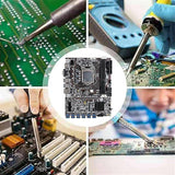 B75 Eth Mboard 12 Pcie To Usb A1155 Mboard With G540 Cpu+sata Cable+rj45