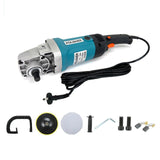 (Black) High Torque Car Buffer Polisher 6 Speed Settings Waxing Machine Device for Automotive Paint Detailing & Restoration  Black