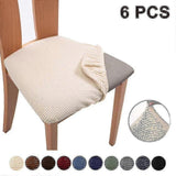 2025 Latest Model Set Of 6 Chair Seat Covers For Dining Room Kitchen Chairs