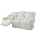 (White) 3 Seater Sofa Cover For Three Person Sofa Slipcover Easy Installation, Comfortable and Protective Sofa Guard  White