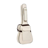(Beige) Acoustic Guitar Bag Waterproof Guitar Backpack for 40 41inch Acoustic Guitar Beige