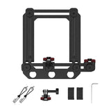 (Black) Fence Mount for Sports Camera Shockproof Multipurpose for Recording Baseball Black