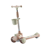 (pink) 3 Wheel Scooters for Kids for Toddlers 3-6 Years Old for Game Activity Gifts pink
