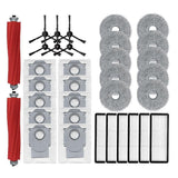For Qrevo Pro / Qrevo MaxV / Qrevo S / Qrevo Plus Main Side Brush Filter Mop Dust Bag Replacement Parts