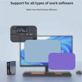 N100 Mini PC 16GB DDR4 256G SSD Mini Desktop Computers Support HD 4K Triple Display for School/Offi