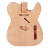 Unfinished Electric Guitar Barrel Mahogany DIY Professional Electric Guitar Body Replacement Blank GSB10