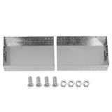 Adjustable Fireplace Tray Expandable Ash Pan Galvanized Steel Ember Holder Collector