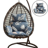 Hanging Chair Cushion for Egg Chair Rattan Hanging Swing Washable Nonslip Soft Swing Chair Cushion for Indoor Garden Decoration